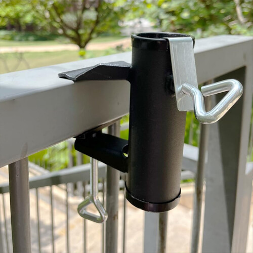 Heavy Duty Patio Umbrella Holder,Patio Clamp Deck 2