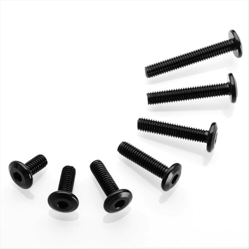 M6 X 35mm 20Pcs Flat Head Hex Socket Caps Screw Bo 2