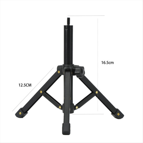 Portable Microphone Stand Desktop 1/4 Tripod Table 1