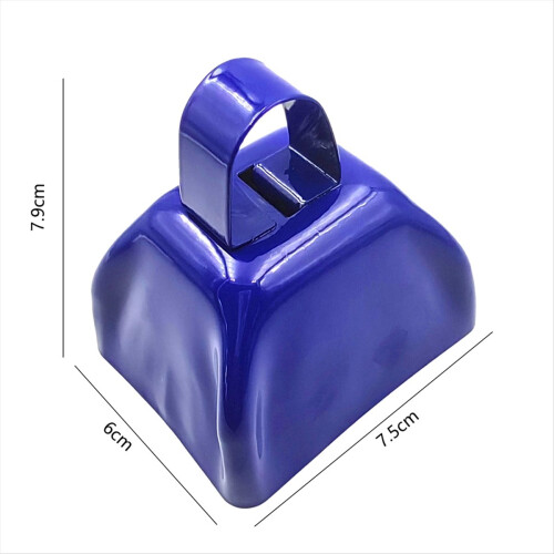 10 Pack Metal Cowbell with Handle Noise Maker for 1