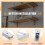 2pcs Folding Shelf Brackets DIY Wall Mounted Furni 8