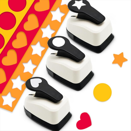 Paper Punch,Heart Hole Puncher,Circle Punch,Star P 1