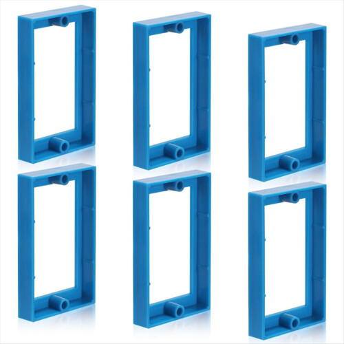 6Pcs Electrical Box Extender,1/2In Single Gang Rec