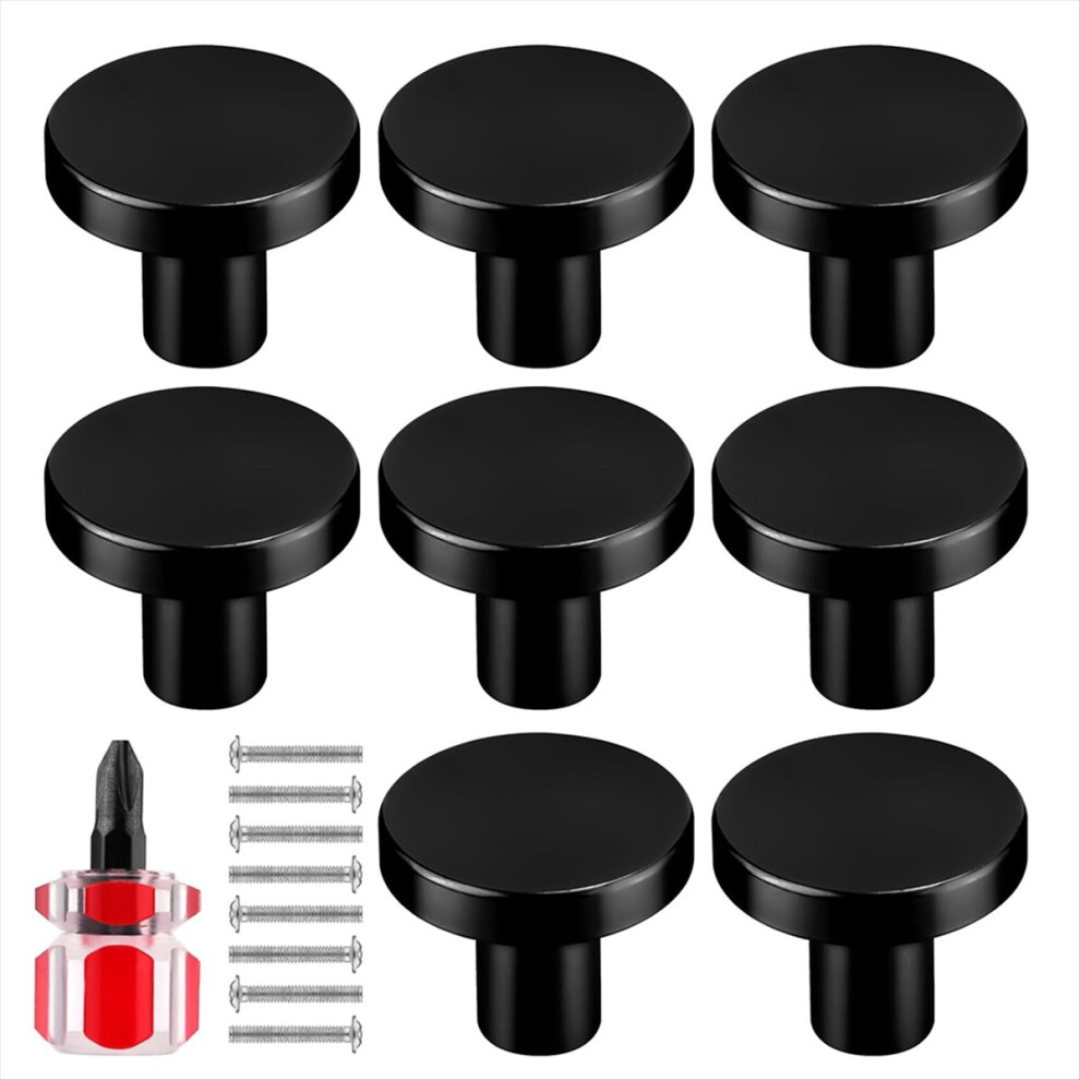 8Pcs Cabinet Knobs,Round Dresser Pull Knob Wardrob 4853967075972