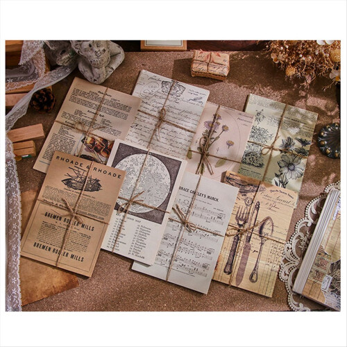 Retro Handbook Material Book DIY Base Package Insp 1