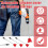 8 Pcs Paint Stirrer for Drill, Drill Mixer Attachm 6