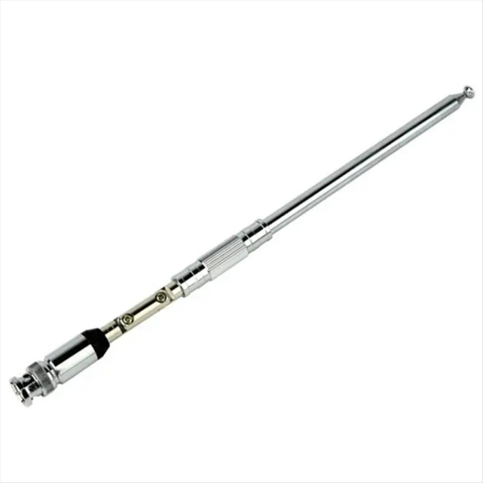 Fm Walkie-Talkie Radio Antenna Bnc 76-108Mhz Chang Silver 4853967077754