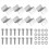 8Pcs Solar Panel Mounting Bracket Z Style Aluminum 1