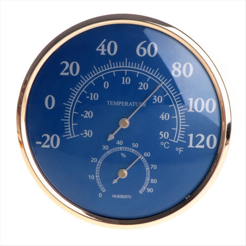Round Thermometer Hygrometer High Curacy Temperatu