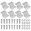 8Pcs Solar Panel Mounting Bracket Z Style Aluminum 3
