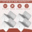 8Pcs Solar Panel Mounting Bracket Z Style Aluminum 4
