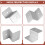 8Pcs Solar Panel Mounting Bracket Z Style Aluminum 6