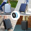 8Pcs Suitcases Wheel Covers,Silicone Luggage Compa 8