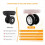 8Pcs Suitcases Wheel Covers,Silicone Luggage Compa 6