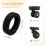 8Pcs Suitcases Wheel Covers,Silicone Luggage Compa 4