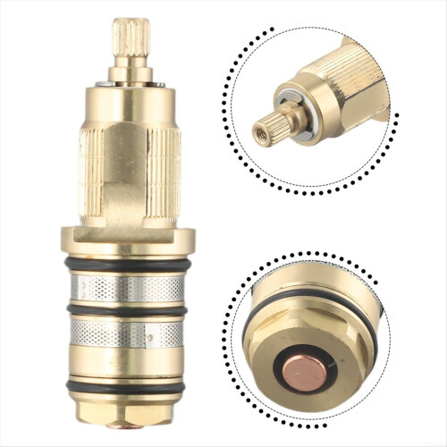 Thermostatic Shower Valve,Thermostatic Spool,Brass 2