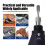 10Pcs Carbide Burr Bits Set Compatible with 1/8Inc 2