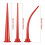 Caulking Nozzle Plastic Caulk Applicator Extension 9