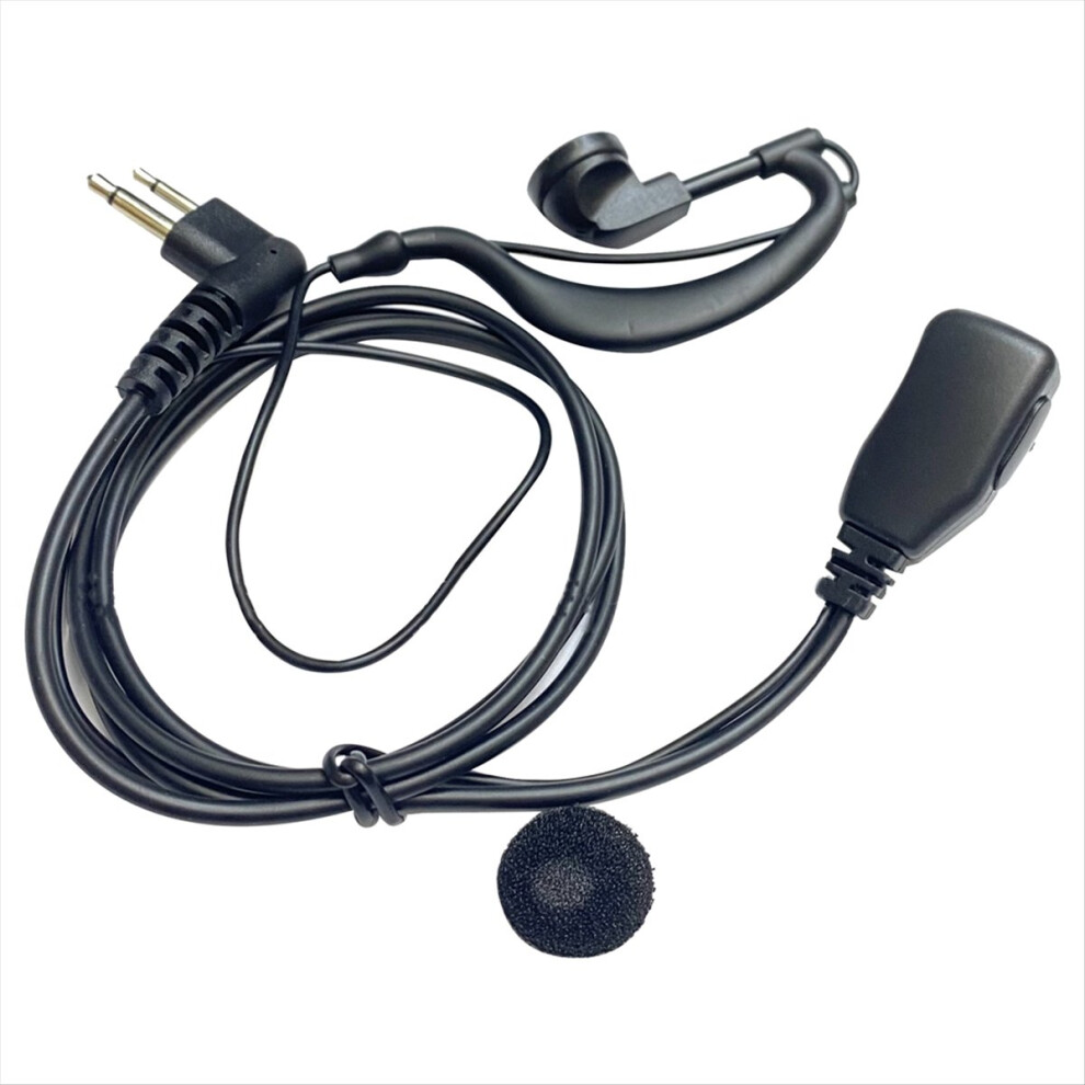 Earhook Walkie Talkies Headset With Mic M Plug Uni 4853967079093