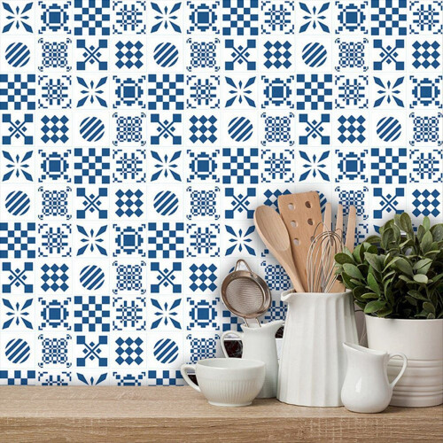 Geometric Tiles Retrofitted Kitchen Bathroom Dormi 2