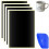 4PCS Laser Engraving Marking Paper Black with Scra 1