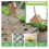 Weed Brush 60INCH Long Handle, Manual Crevice Weed 3