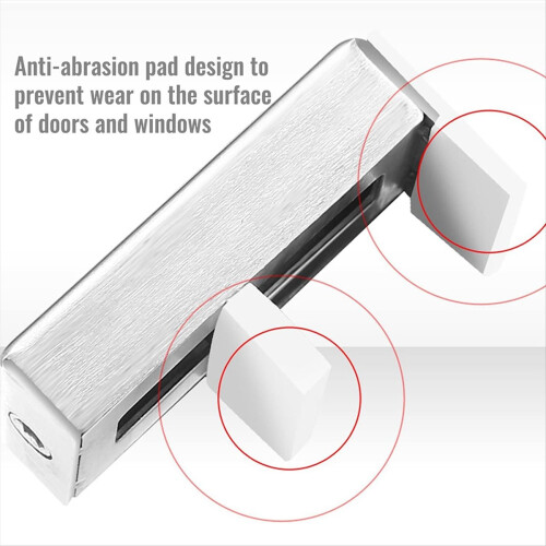 2PCS Adjustable Window Security Locks Limiters for 2