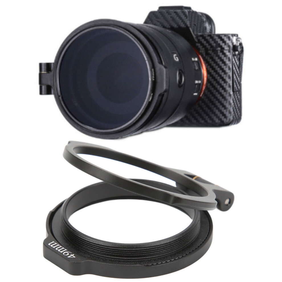 Sturdy Aluminium Lens Filter Holder 49Mm Quick Switch & Multi Sizes 8471377344240