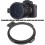 Durable Aluminium Lens Filter Holder 72mm Quick Switch Adapter Ring 6