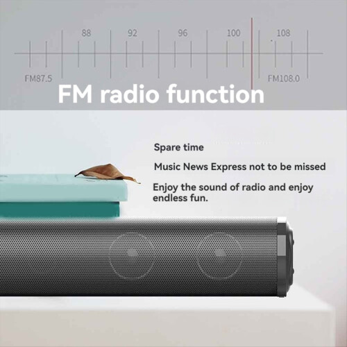 Wireless Bluetooth Sound Bar, Powerful Stereo Surr