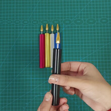 Edge Oil Pen Brass Heads Artifact Color Leather Pr