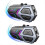 LX5 Motorcycle Helmet Headphones Mesh Intercom for 7