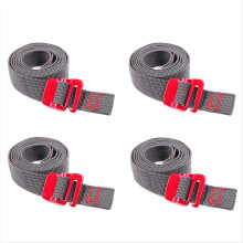 4PCS Hiking Climbing Tension Belts Buckle Tie-Down