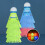 4Pcs Luminous Badminton Balls LED Foamed Plastic S 7