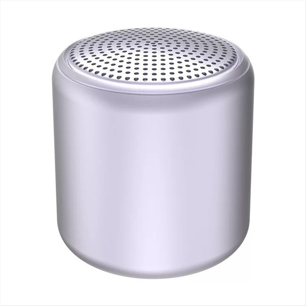Portable Bluetooth Speaker In Macaroon Color White 4853967087234
