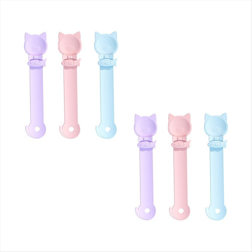 Cat Noodle Feeder Squeeze Spoon Meat Squeezer Pet
