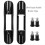 2Pcs Kayak Canoe Paddle Holder Clips Keeper Marine 3