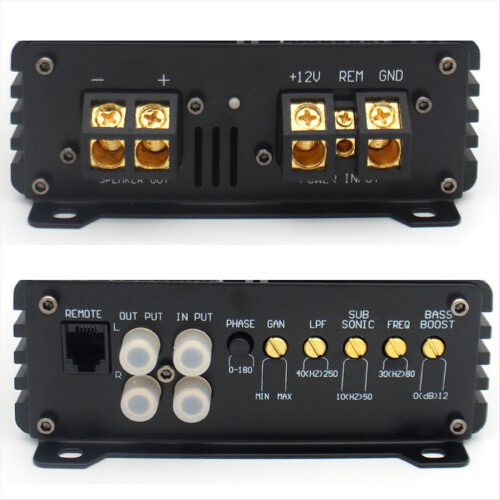 Single Channel Amplificador Class D Digital Car Am 1