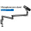 Adjustable Microphone Stand Universal Cantilever B 3