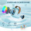 Karaoke Machine, Portable Bluetooth Speaker with 2 3