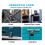 4-Digit Combination Lock Outdoor Padlock Waterproo 3