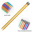 14PCS Stainless Steel Knitting Needles Set Pointed 4