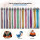 14PCS Stainless Steel Knitting Needles Set Pointed 7