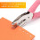 2-Pack Handheld Hole Punch Set, Single Punch, Hear 4