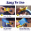 Roller Tape Cutter Sealing Holder Manual Packing P 4