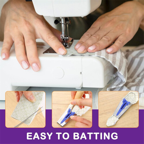 3 Rolls JellyRoll Batting Strips for Rugs, Accesso 2
