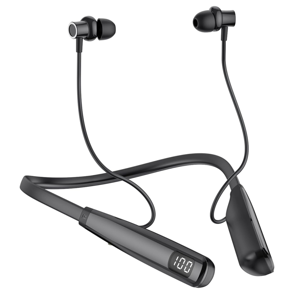 Y10 Wireless Neckband Earphones With Microphone In 4853967098933