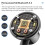 Y10 Wireless Neckband Earphones with Microphone in 5