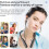 Y10 Wireless Neckband Earphones with Microphone in 8