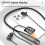 Y10 Wireless Neckband Earphones with Microphone in 2